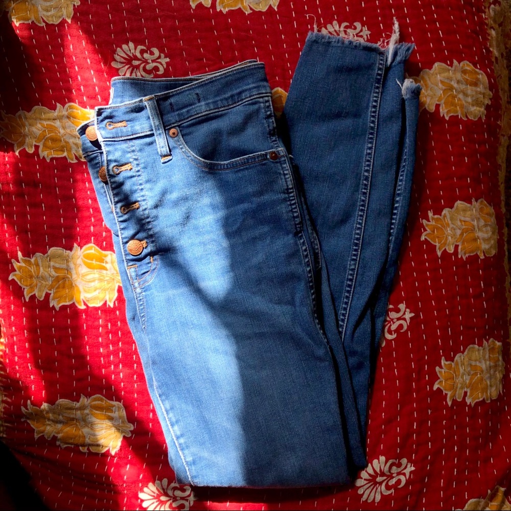Madewell High Rise Skinny Jeans